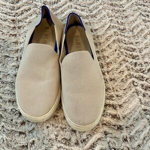 Rothy’s Knit Loafer Slip On Women’s Size 8.5 - Cream